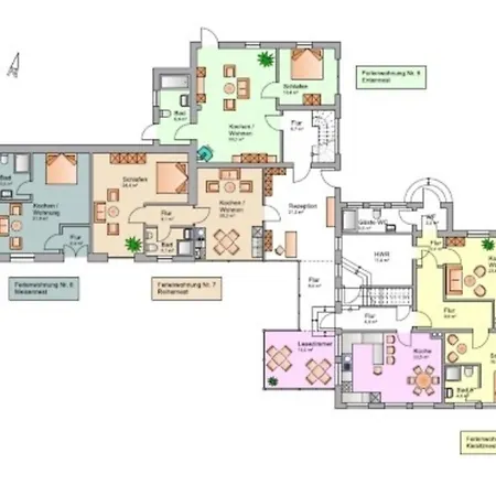 Apartamento Landhaus Altebrücke, Ap7, Reihernest *